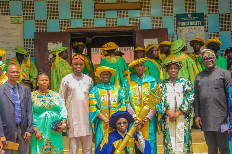 Folajimi Oyekunle Charges Forestry Matriculants on Discipline, Rewards 10 Best Graduating Students with Cash Grants