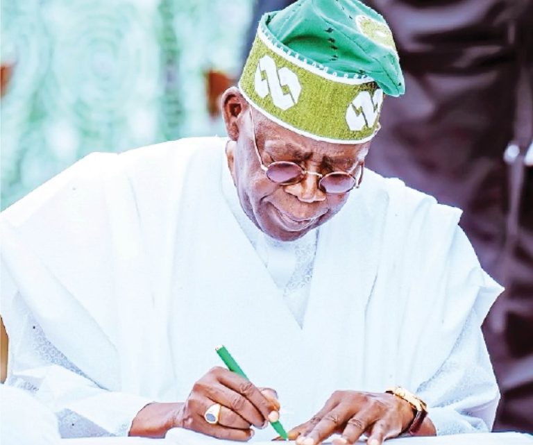 BREAKING: Tinubu Signs Electoral Bill Into Law
