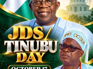 2027: JDS Targets over One Million Organic Voters as He Declares October 17 His Birthday Tinubu Day