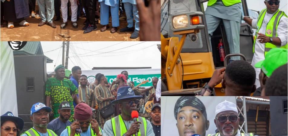 Olufade Flags Off 4.5km Road Project in Ibadan North as Adekanmbi Leads Construction Kick-Off