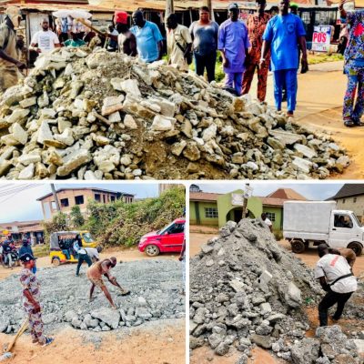 Olatunji Flaws Sadipe over Road Rehabilitation, Commences Ayegun-Olomi Road Repairs